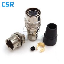 Hirose 커넥터 4pin 커플러 HR10A-7P-4s/HR10A-7R-4p Plug female 및 socket, 01 4pin Plug female