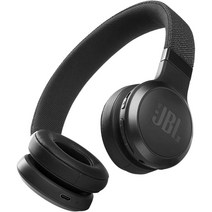 JBL 라이브 460NC 무선 온이어 노이즈 캔슬링 헤드폰 롱 배터리 블랙