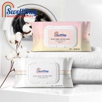 홈스웰 스웰데이 건조기 드라이 섬유 유연제 탈취 시트 80매X4팩 (베이비파우더향/플로랄바닐라향 택1), 플로랄바닐라, 상세 설명 참조