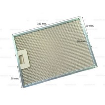 금속 그리스 필터 교체품 쿠커 후드 필터 333x238mm Brandt De Dietrich Fagor Sauter 및 Thomson Y, 한개옵션0