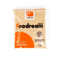 푸드림 갈색설탕, 1kg, 3개