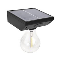 GHSHOP 야영 계단을 위한 방수 태양 LED 텅스텐 필라멘트 전구 부속품, 조명 제어, 11cmx9.5cm, ABS