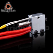 고온 3D 인쇄 업그레이드 키트 화산 hotend A2 강 노즐 peek PEI 탄소 섬유 용, 03 0.8MM 12V