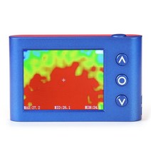 열화상카메라 스마트폰열화상카메라 적외선 사냥용 휴대용 산업용 비접촉식 3.4 인치 열, mlx90640 블루
