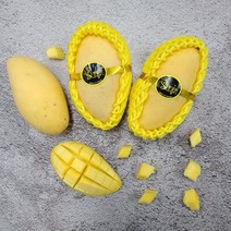 [태국산지직송] 프루틴 고당도 태국망고 선물세트, 1박스, 태국망고 10~16과 랜덤 (5KG)