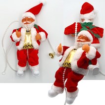 줄타는 산타 크리스마스트리장식 산타인형 크리스마스소품