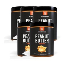 더프로틴웍스 천연 로스트 땅콩버터 스무스 990g THE PROTEIN WORKS Store Roasted Peanut Butter, 5팩