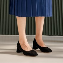 여성 미들힐 펌프스