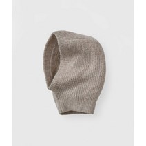 LAFUDGESTORE [득템의 장] 부클레 니트 워머 바라클라바_Sand Beige Boucle Knit Warmer Balaclava_Sand Beige, L