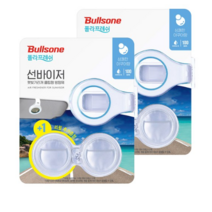 불스원 폴라패밀리 선바이저 방향제 본품 + 리필 아쿠아향, 2개입, 32세트