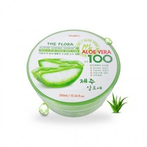 더플로라 알로에베라 수딩젤 순도100 300ml 보습 진정 수분크림, 상세페이지 참조