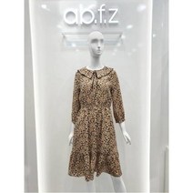 [에이비에프지] W몰 ab.f.z 블랙 플라워 패턴 원피스 AWT4GO19
