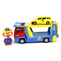 [미카]뽀로로파워카케리어 자동차/버스 작동완구, 혼합색상