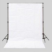 촬영배경지 거치대 크로마키스크린 촬영용 배경천 고정 PVC, 80X175
