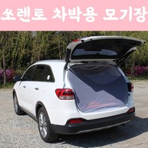 올뉴쏘렌토 모기장 차박용 트렁크 방충망 테일게이트, 택배발송, 화이트 소형(쏘렌토급/ 창문모기장)