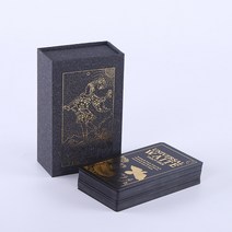 타로카드세트 타로 카드 해석 연애 속마음 건대 놀거리 타로샵 홍대 사주 학업 상담 사업운, 블랙