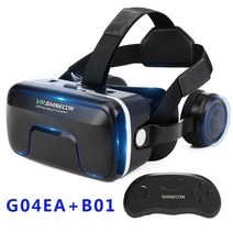 스마트폰VR 핸드폰 2022 오리지널 VR Shinecon 6.0 가상 현실 스마트 3D 안경 헬멧 헤드셋 원격 제어 비디, [07] G04EA-B01, 07 G04EA-B01