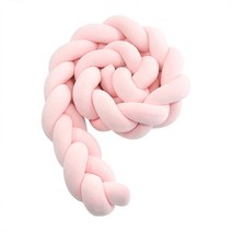 범퍼 침대 패드 아기 가드 토퍼 1M/1.5M/2M/3M/4M 유아 베이비 룸 장식 매듭 유아용 수면 북유럽 신생아 3 끈 베개, [05] 4M, [11] A12