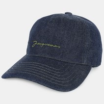 디몬트 22 F/W 자크뮈스 레터링 자수 로고 볼캡(데님) 226AC404 1015 380