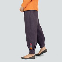 다흰 2571 여성 컬러풀 잔골 솜누비바지 생활한복 개량한복