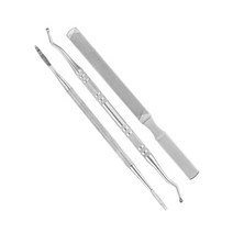 의료용 내성발톱 큐렛 발톱 깍이 정리 관리 3종세트