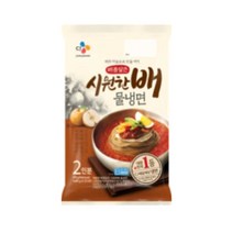 CJ 초간단 매콤달큰시원한배물냉면1940g(2인) 식사대용 청소년 아이들 여름별미 자취 혼밥 손님 생파, 18개