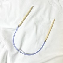 대바늘 5.5mm (40cm 짧은 줄) 모자 장갑 워머 뜨기 좋은 바늘