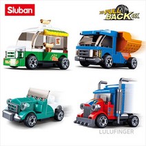[룰루핑거] 슬루반 B0933 자동차3 8종 2T-01-201, B