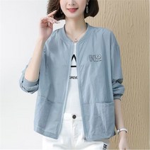 MOSAIRATION 여름 중년여성 집업 자켓 점퍼 자외선차단 루즈핏 빅사이즈 긴팔 아우터 엄마 40-60대 6컬러 A66