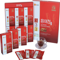 [경기동부인삼농협] 333프로그램 홍이천 (홍삼액 홍삼 달임액) 70ml x 30포, 홍이천(70ml x 30포)