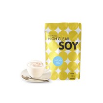 HIGHCLEAR 소이 프로틴 스테비아 카페 라떼 맛 750g 약 30식분 콩 단백질 향료 미사용 유산균 비타민 미네랄
