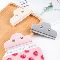 골든트리 클립형 봉투 밀봉 집게 과자집게 봉투집게 봉투클립, 그레이