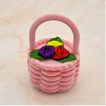 스웨이드 돌반지케이스 모음3 거북이 피아노 유모차 꽃바구니 4종 택1 b0961