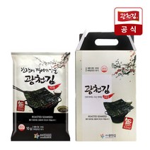 추석 수산 선물세트 광천김 [5+1] 간장에 찍어먹는 구운 파래김 10봉, 단품없음, 선택완료