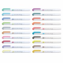 제브라)마일드 라이너 형광펜 시리즈, 1개, 3본조