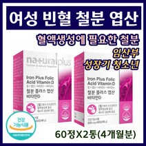 여성에좋은 철분 철 철분제 헤모 글로빈 엽산 비타민D 임신출산 빈혈 임산부 영양제 비헴철 헤모글로빈 호모시스테인 변비없는 생리 어지럼증 어지러움 골다공증 예방 도움 추천