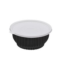 쿡앤락 성형면용기(대) DS-355 검정 50개