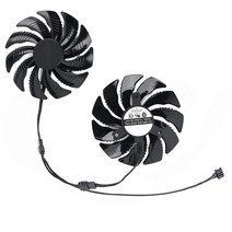 InRobert 88mm T129215SU 그래픽 카드 쿨링 팬 기가바이트 지포스 GTX 1050 Ti RX 480 470 570 580 GTX 1060 G1 게이밍 쿨러, PLD09210S12HH