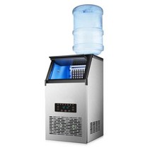 업소용제빙기 대용량 230W 상업용 제빙기 110v220v 가정용 우유 차 커피 숍 자동 70KG, SK-40F1100V+CN