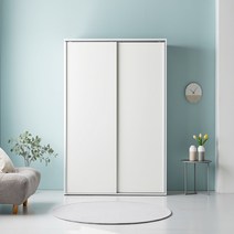 [퍼니럭스] 리브 1100 슬라이드 옷장 (일반형) A타입 5컬러, 리브 1100 일반형(A) - 메이플