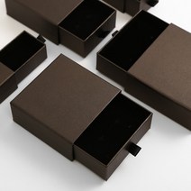 자석싸바리박스 싸바리박스 박스케이터링 10PCs 보석 주최자 디스플레이 선물 포장 상자 홀더 블랙 핑크 화, 04 coffe_01 5x5x3.5cm