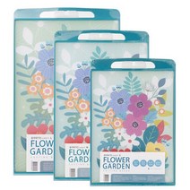 논슬립 플라워가든(대) 주방 커팅보드 가정용 도마 용 칼 업소용 식당 그림