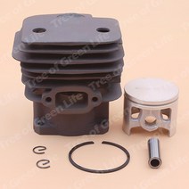 Dolmar 111 115 PS-52 Makits DCS520 DCS 520 전기 톱용 44mm 실린더 피스톤 핀 링 원형 클립 키트 027 13, 한개옵션0