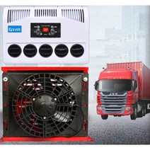 트럭형 무시동 에어컨 24V 화물차 차박 이동식 차박 에코플로우 대형 DC변환 12v, F.트럭형 무시동 에어컨24v블랙[냉매추가]