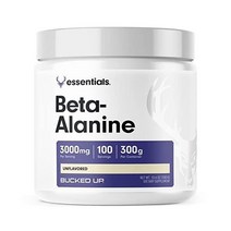 Bucked Up 베타 알라닌 Beta Alanine 300mg Powder Raw Performance (100 Servings), 100 Servings