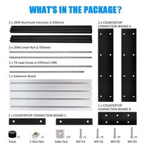 cnc 조각기 Daedalus CNC 3018 pro 업그레이드 키트 ~ 3040 Max 조각 밀링 머신 diy와 호환 가능, 01 Extension Kit E450