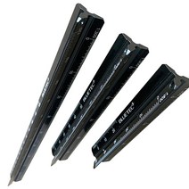 블루텍 철직자 삼각스케일 3종 삼각자 직각자 BD-TS100B TS150B TS300B, BD-TS300B