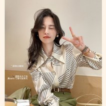 남방셔츠시리즈 호박고지 페어몬트 실크 계열 빅 한데 모이다 고귀한 또 있다 예술 감각 C0719 4634524374
