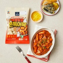 cj 별미 삼호 매콤달콤 쫀득어묵볶이 330g 식사대용 간식 체중조절 김밥 도시락 소풍 술안주, 1개
