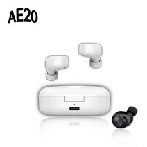 아크로 무선 블루투스 이어폰 ACRO AE20 / BT5.0 TWS, 블루투스이어폰, 화이트